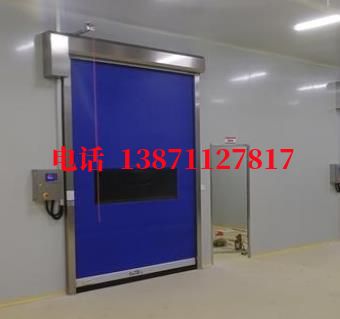 防爆门铸铝门拉链密封快速卷帘门